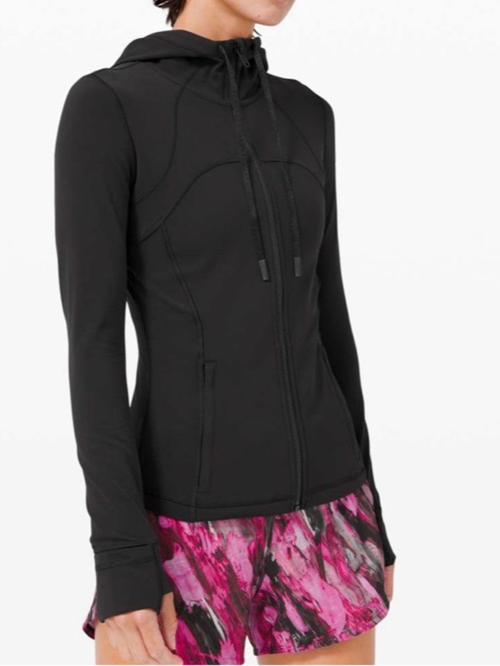 Lululemon Hooded Define Jacket Nulu ~ 4 ~ Black